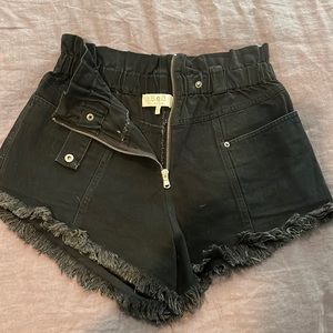 Sea black shorts. 4